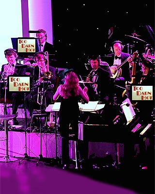 Tansy Aked conducting